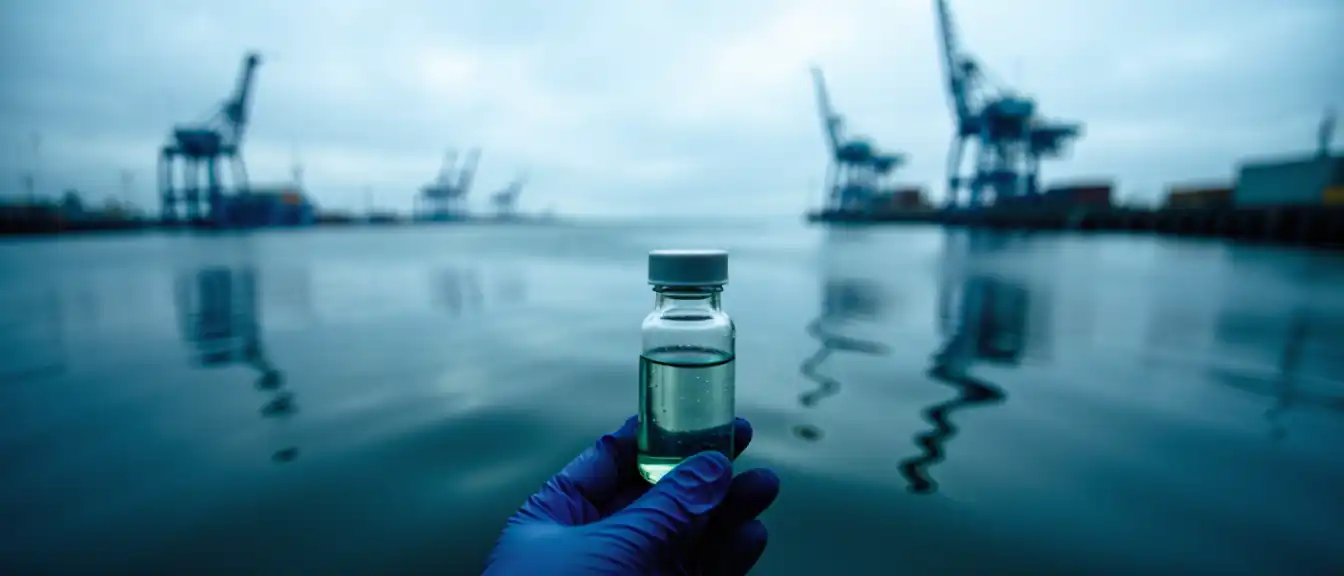 Оперативный штаб Краснодарского края сообщил об обнаружении малых объемов нефтепродуктов в акватории Новороссийска