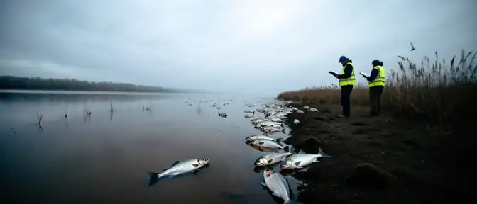 Кислородный голод: в Минусинском районе зафиксирована массовая гибель рыбы